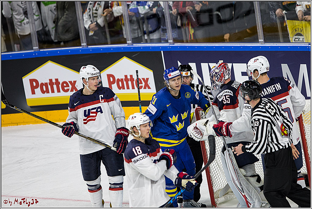 IIHF WM 2017, USA - Schweden, 08.05.2017